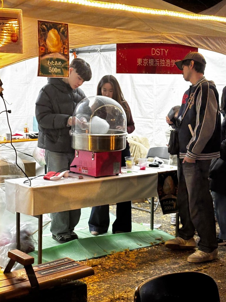 DSTY beim Tsuzuki Weihnachtsmarkt 2025 – Deutsche Schule Tokyo Yokohama